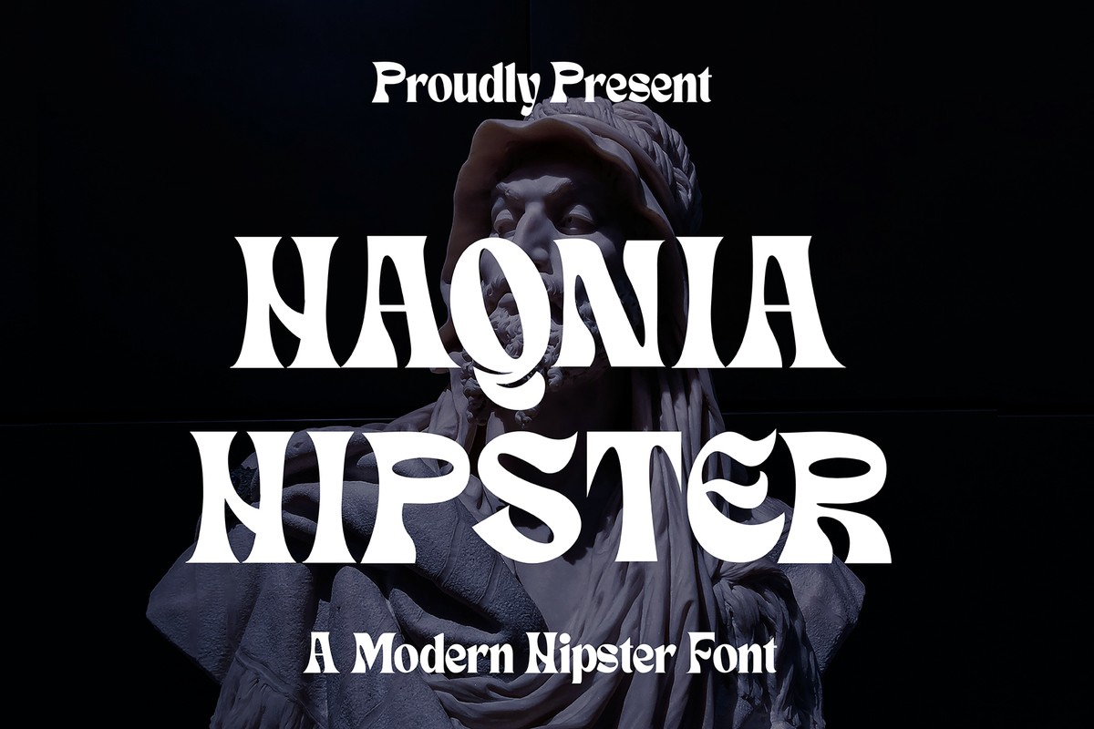 Haqnia Hipster Font preview