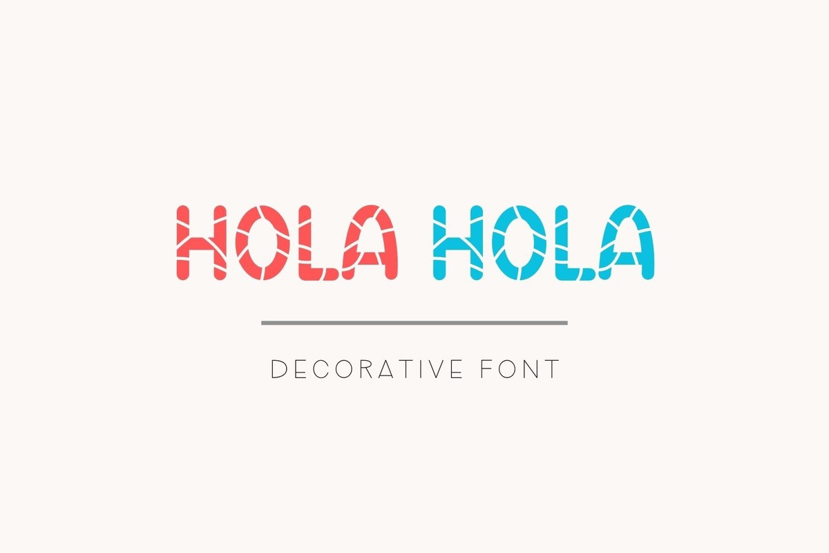 Hola Font preview