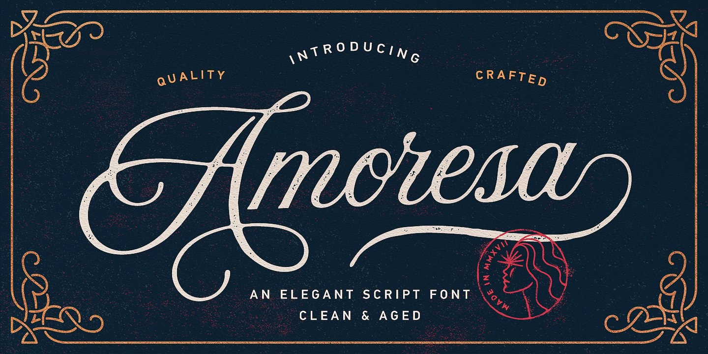 Amoresa Font preview