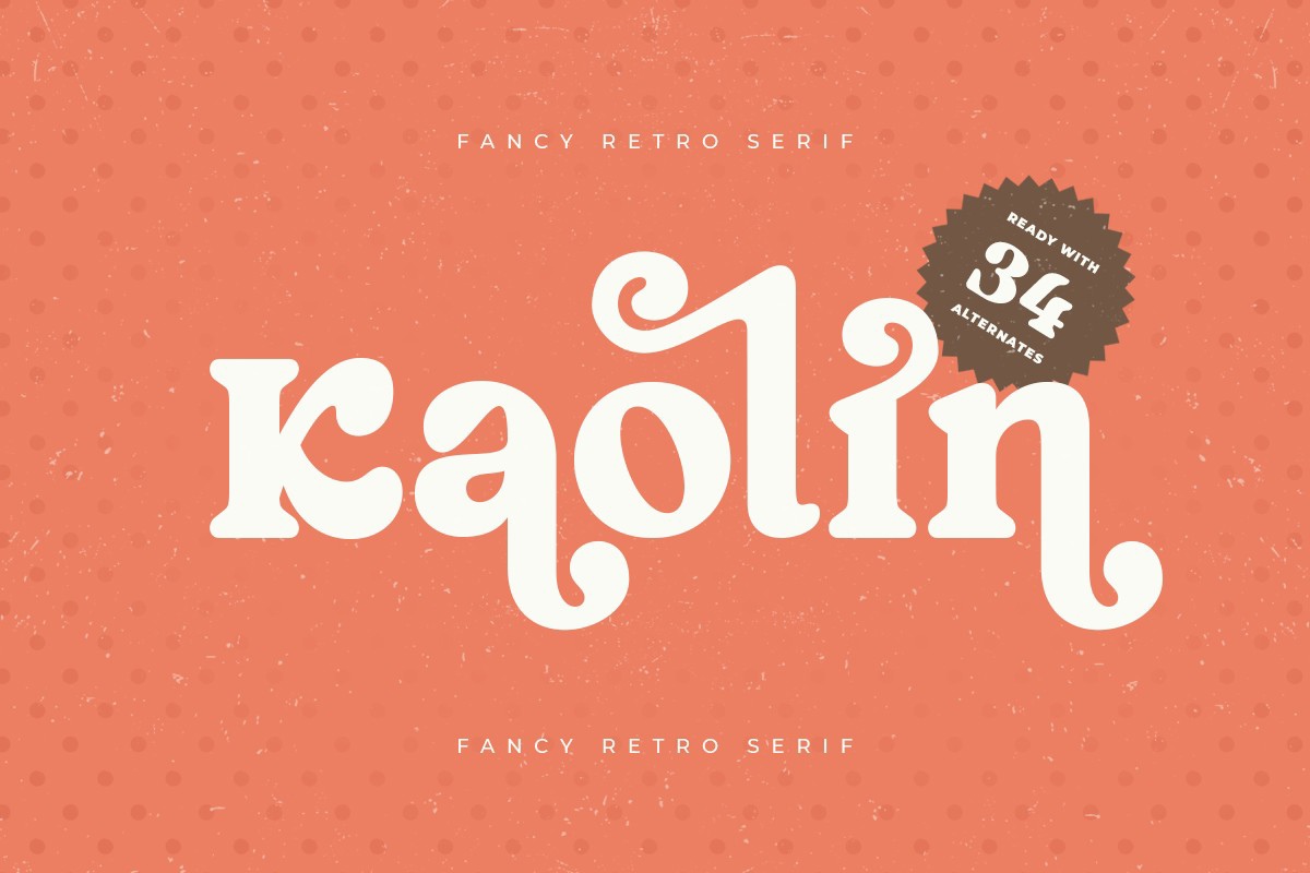 Kaolin Font preview