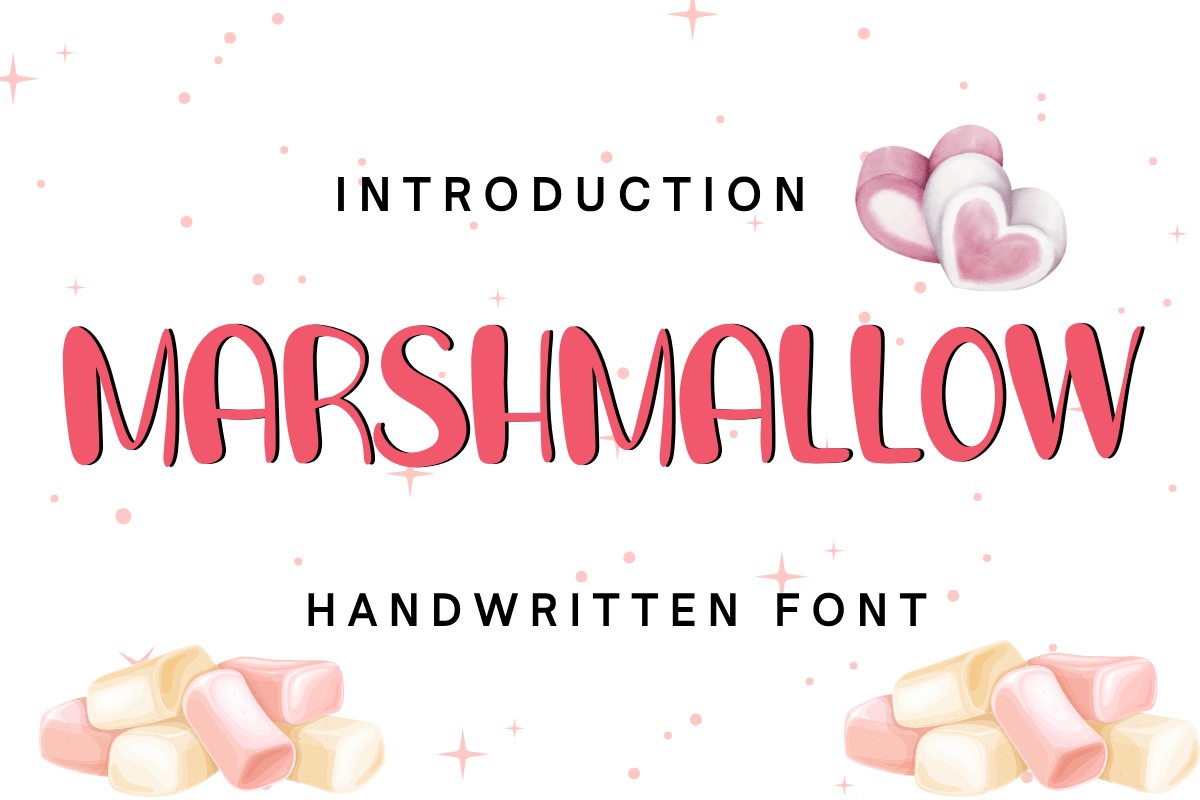 Marshmallow Font preview