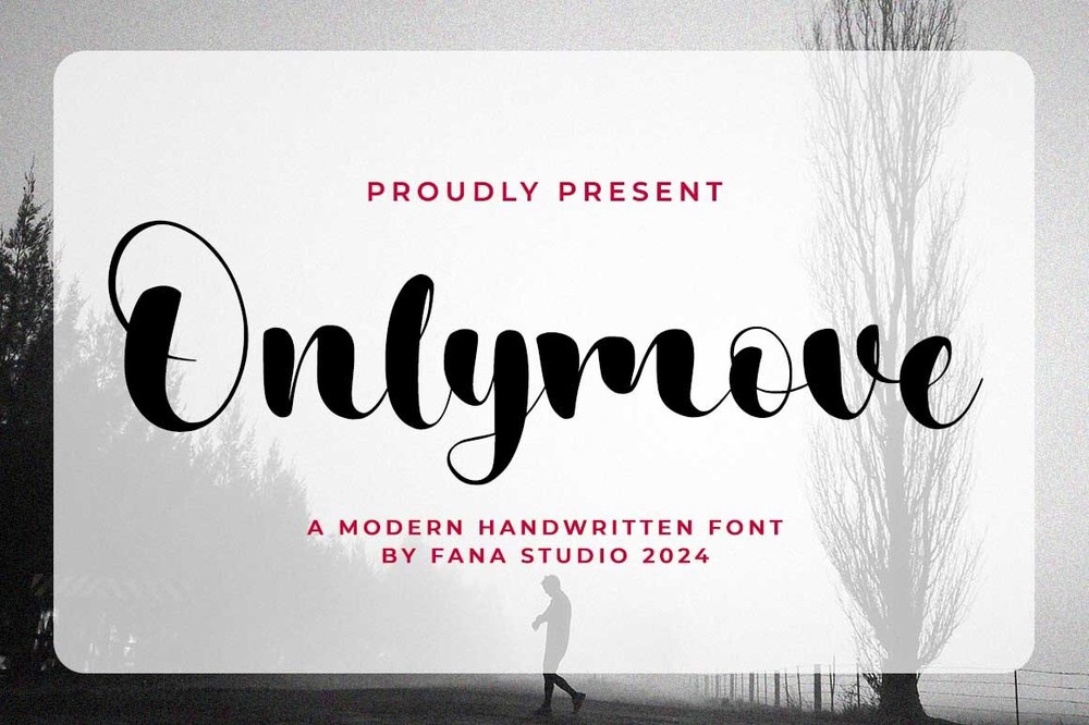 Onlymove Font preview