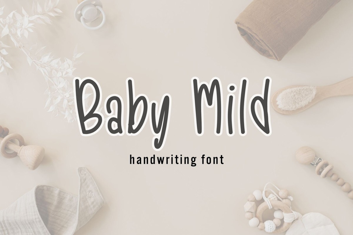 Baby Mild Font preview