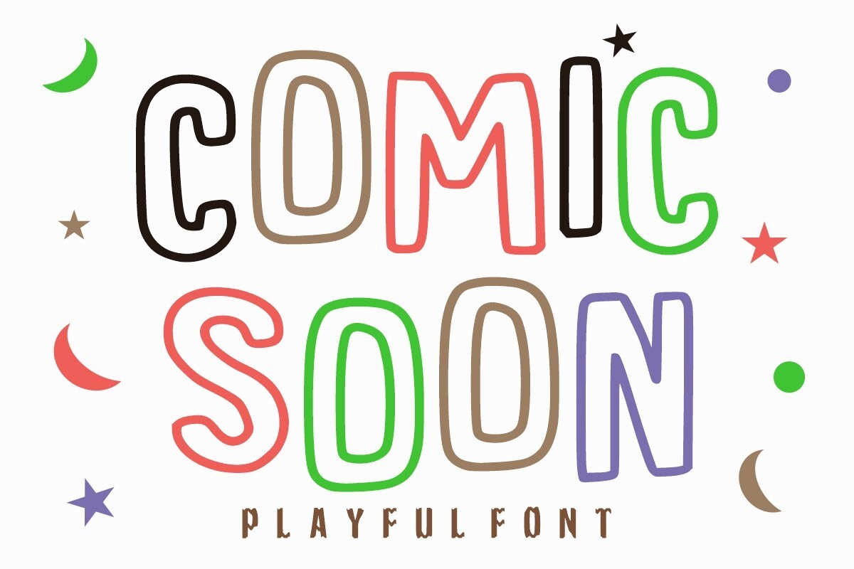 Comic Soon Font preview