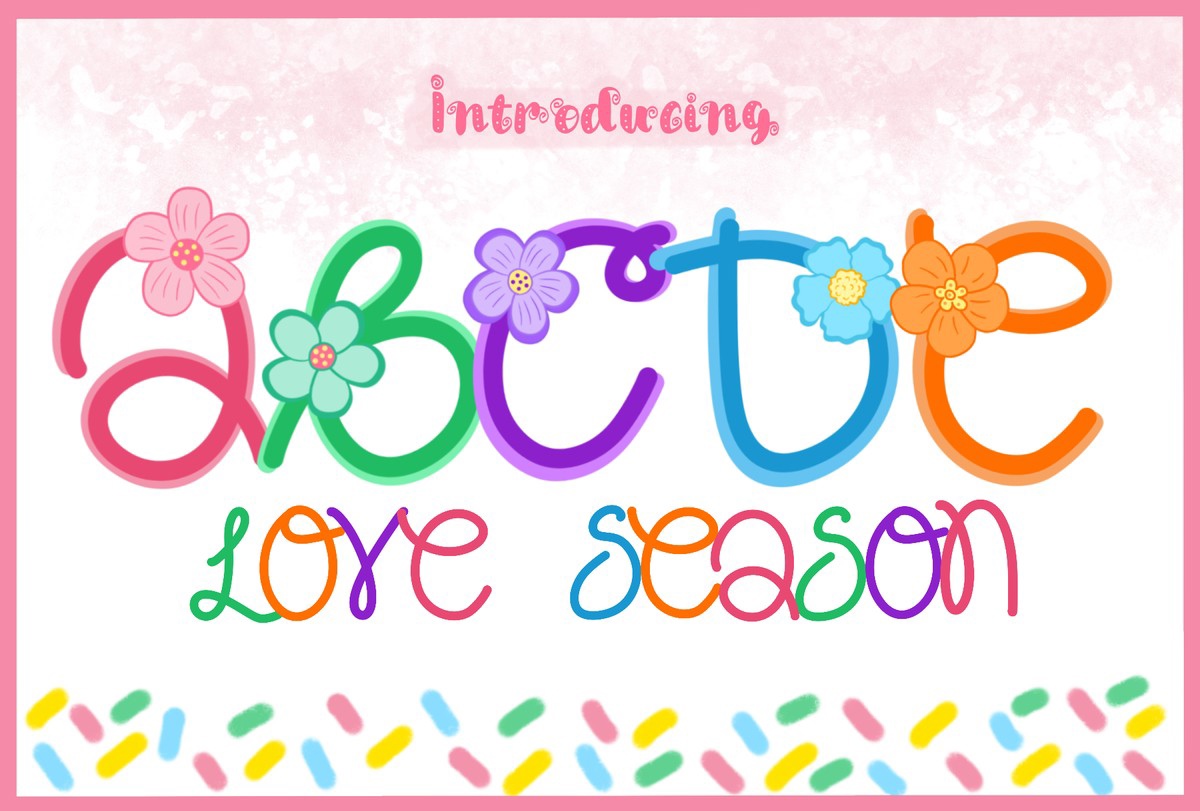 Love Season Font preview