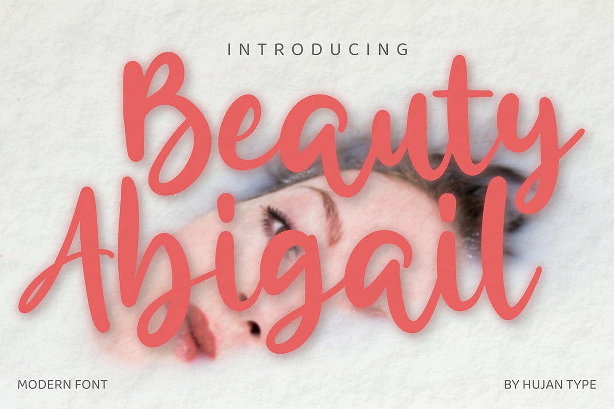 Beauty Abigail Font preview