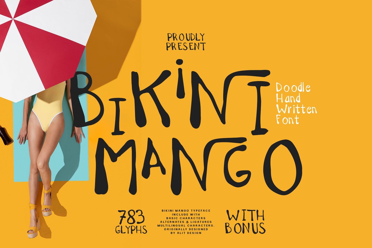 Bikini Mango Font preview