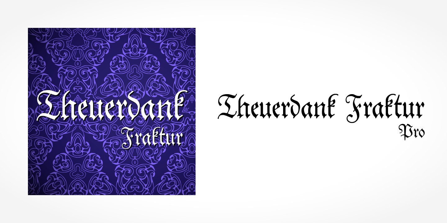 Theuerdank Fraktur Pro Regular Font preview