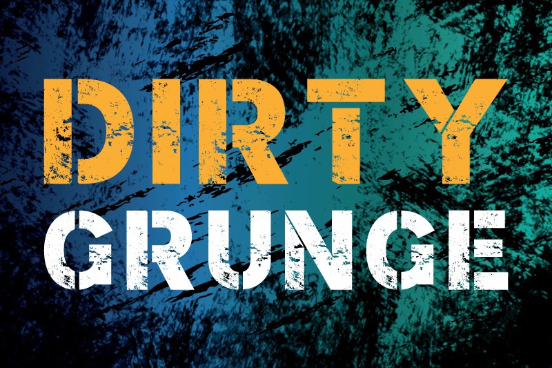 Dirty Grung Font preview