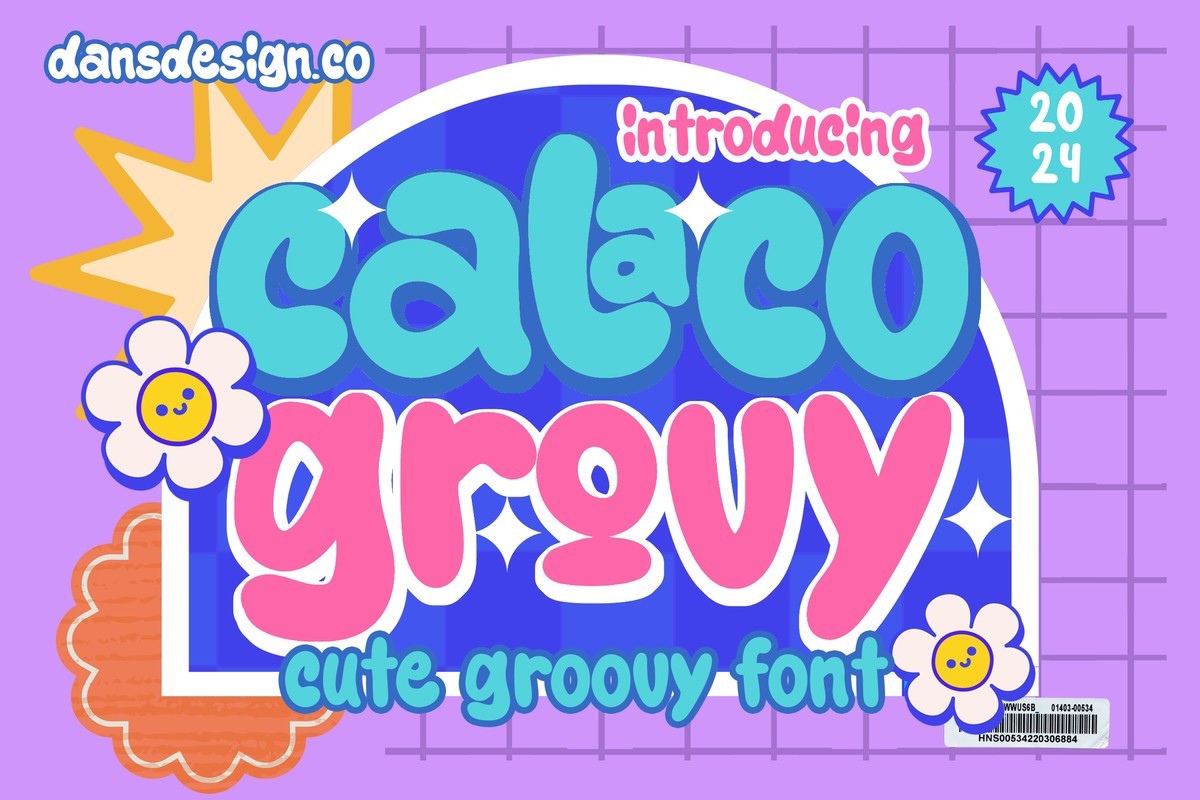 Calaco Grovy Font preview