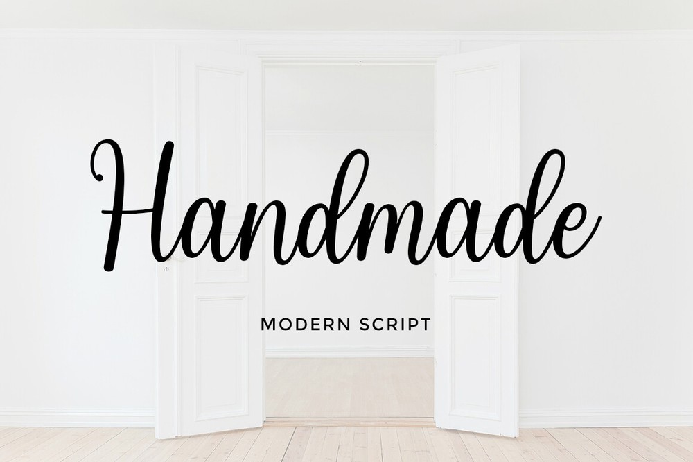 Handmade Script Font preview