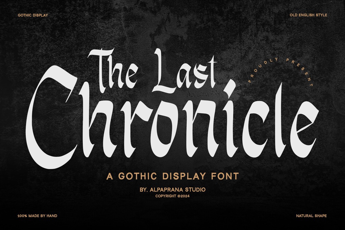 Last Chronicle Regular Font preview