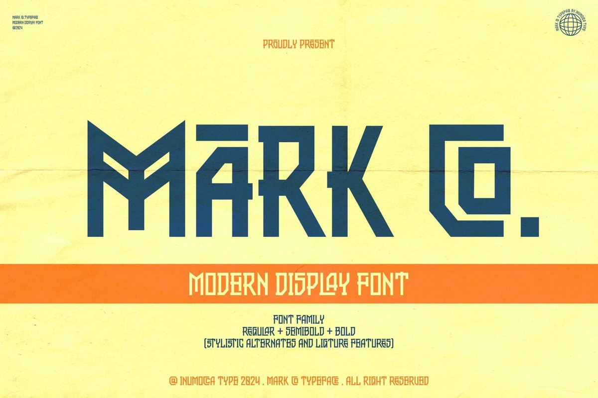 Mark Co Font preview