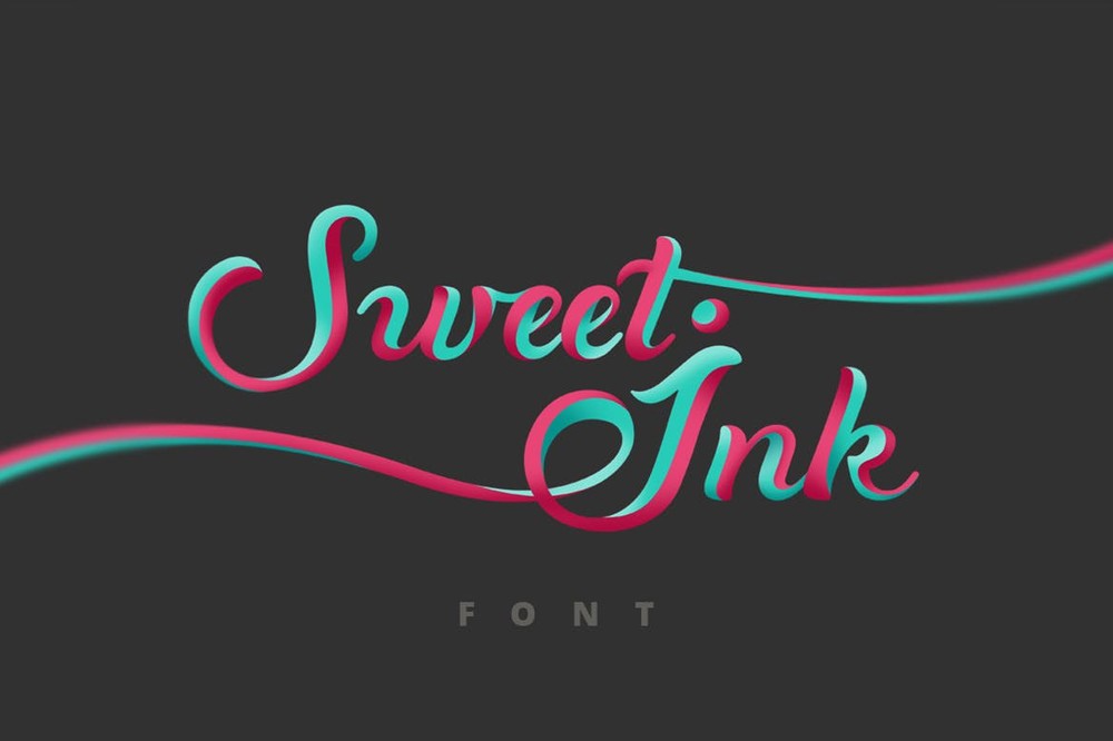 Sweet Ink Font preview