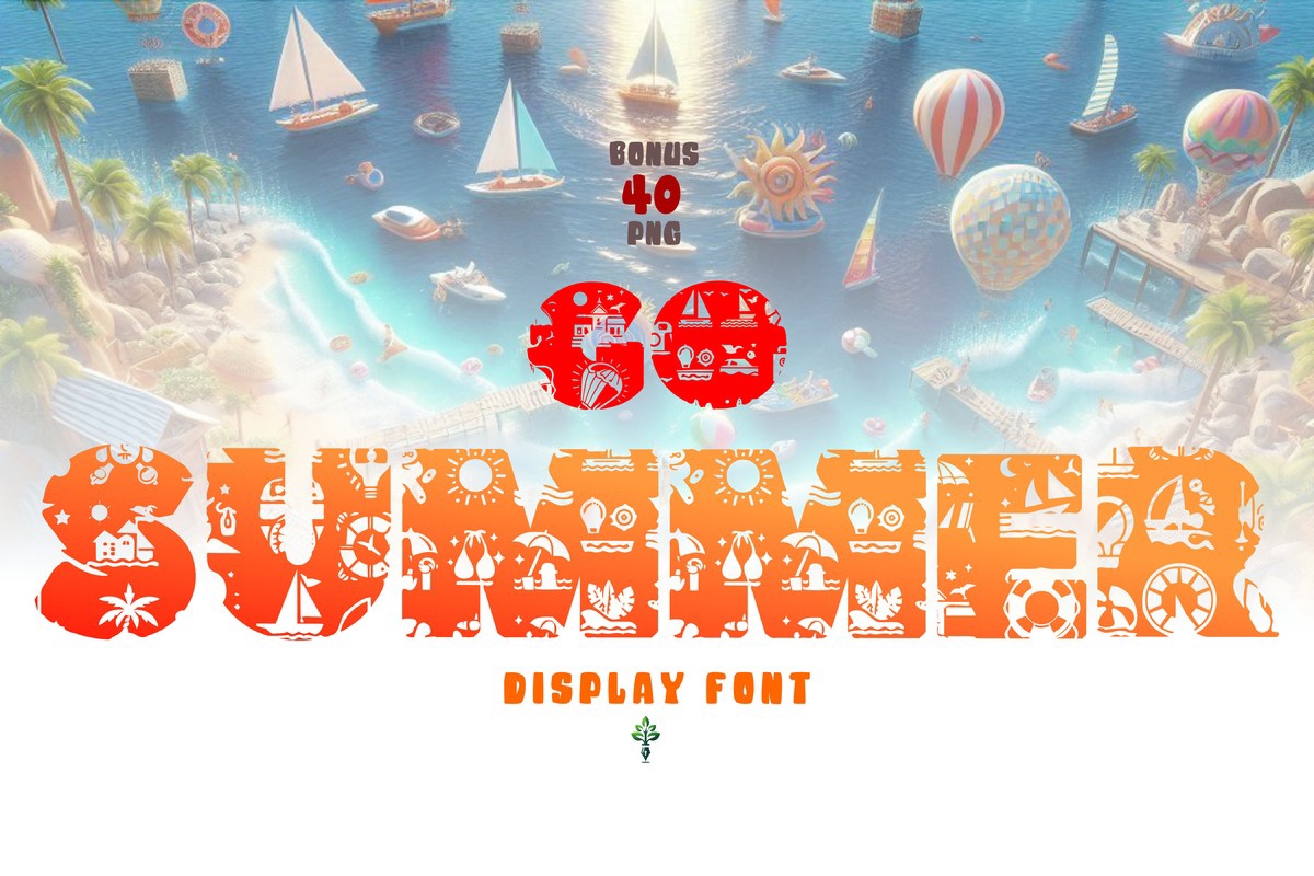 Go Summer Font preview