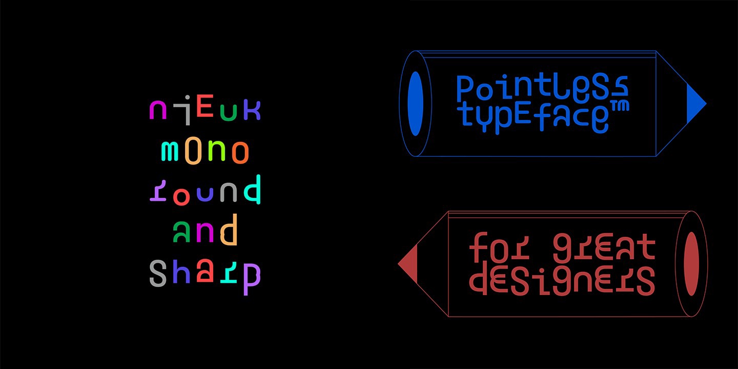 Nieuk Mono Font preview