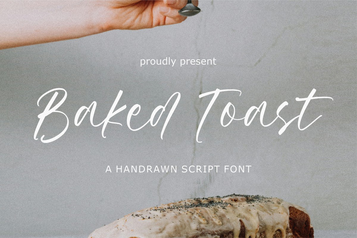 Baked Toast Font preview