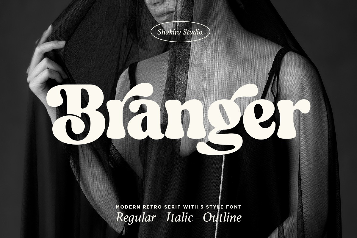 Branger Font preview