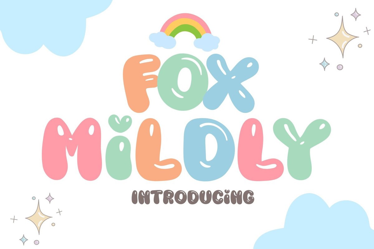 Fox Mildly Font preview