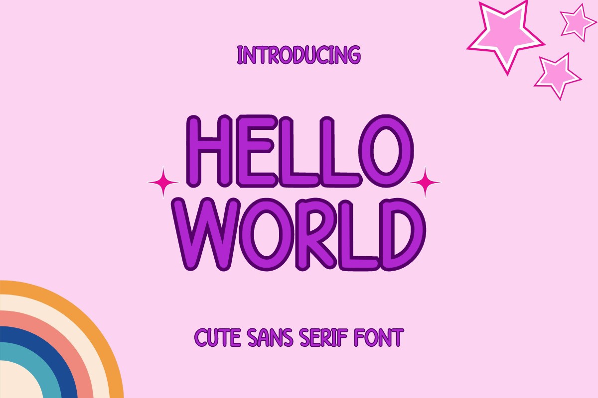 HelloWorld Font preview