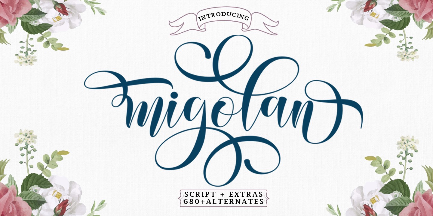 Migolan Font preview