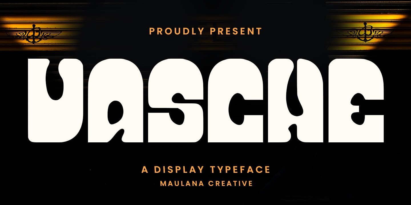 Vasche Font preview