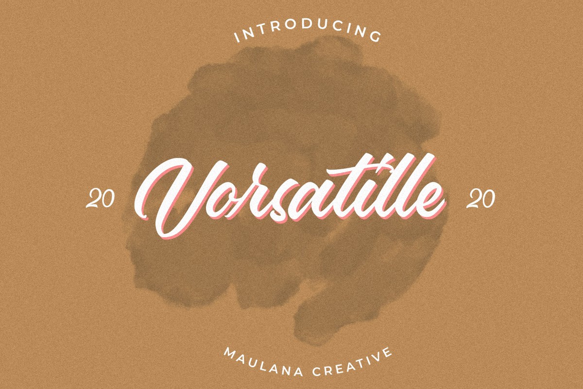 Vorsatille Font preview