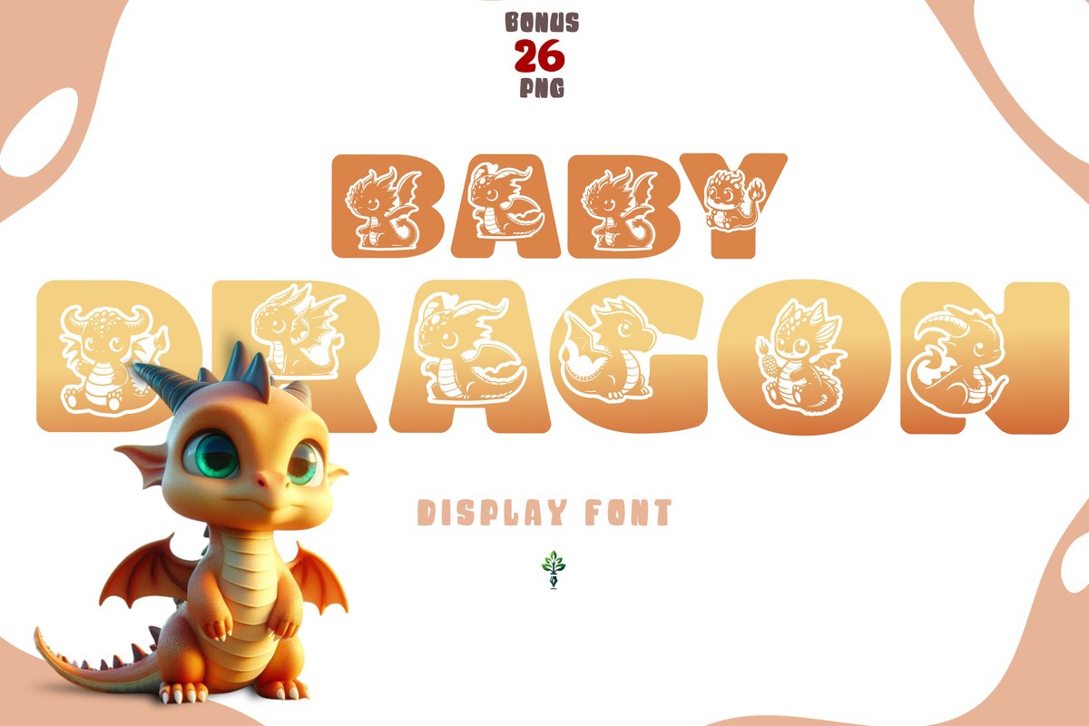 Baby Dragon Regular Font preview