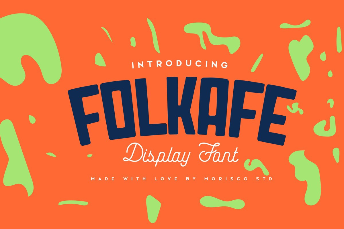 Folkafe Regular Font preview