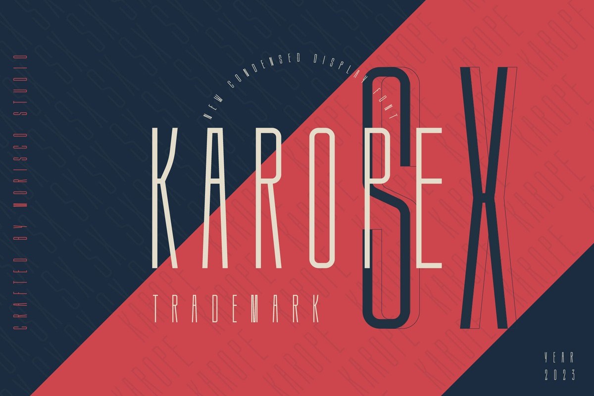 Karope SX Regular Font preview