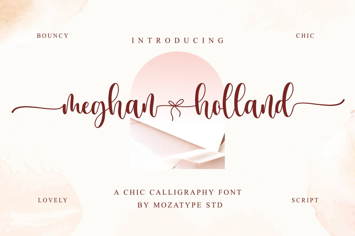 Meghan Holland Font preview