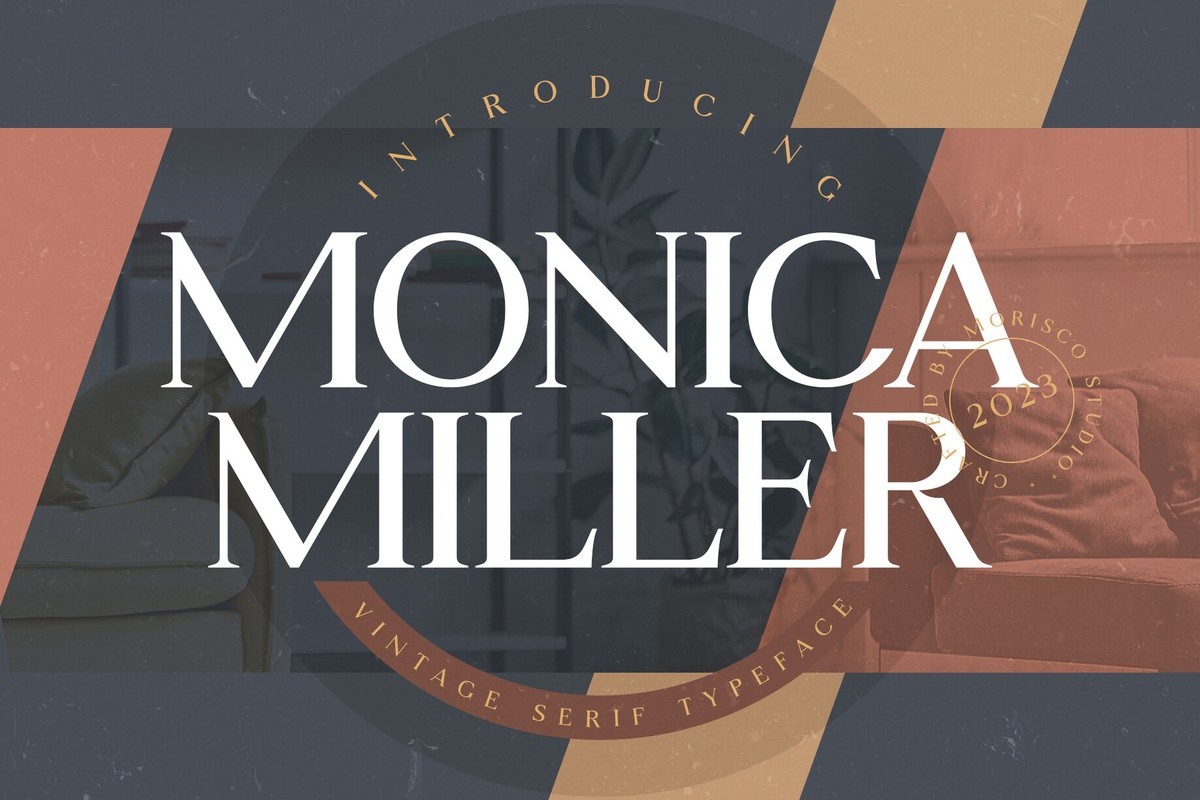 Monica Miller Font preview