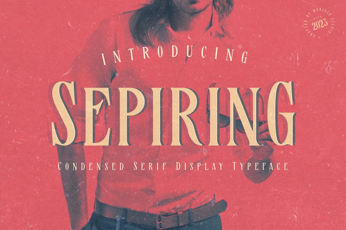 Sepiring Font preview