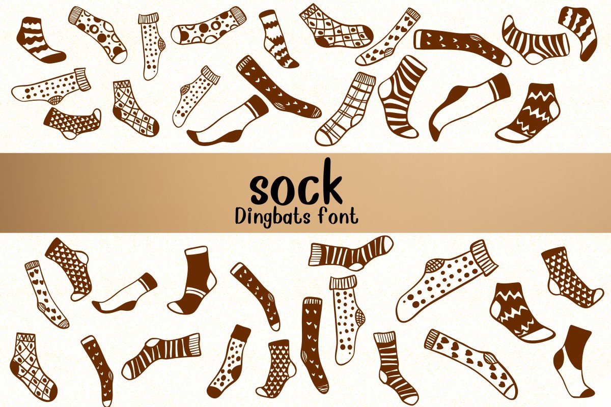 Sock Font preview