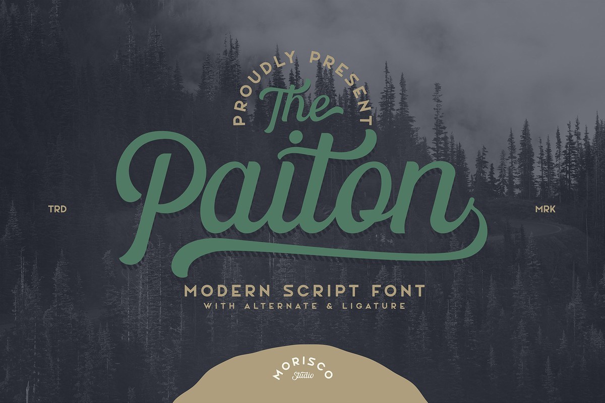 The Paiton Font preview