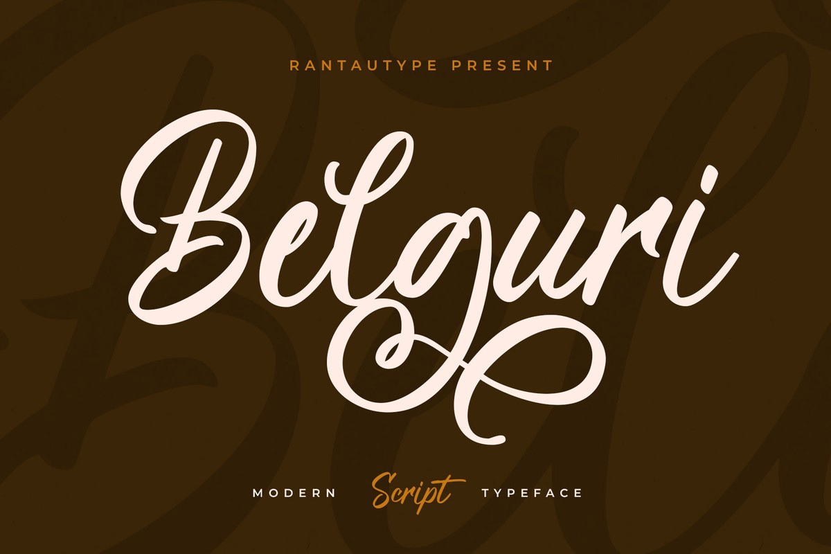 Belguri Font preview