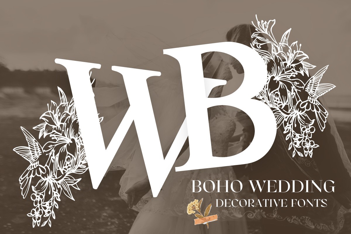 Boho Wedding Regular Font preview