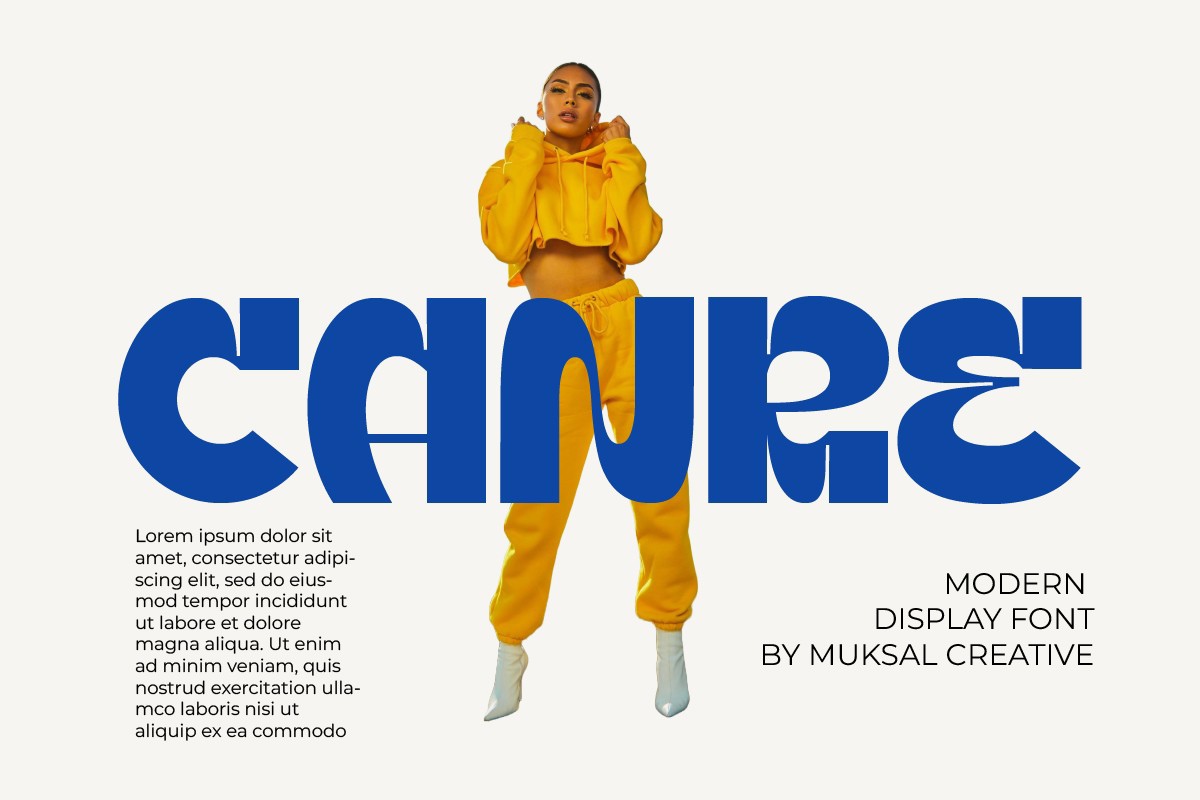 Canre Regular Font preview