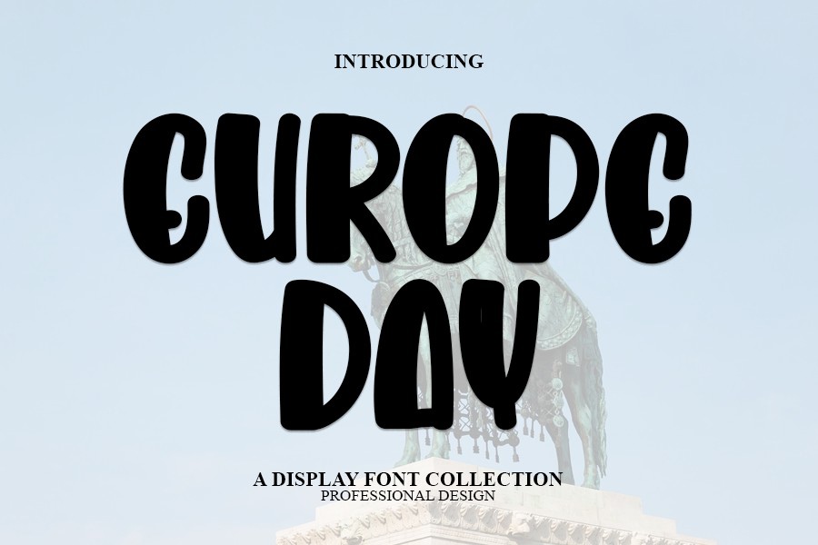 Europe Day Font preview