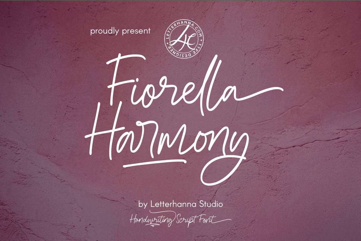 Fiorella Harmony Regular Font preview