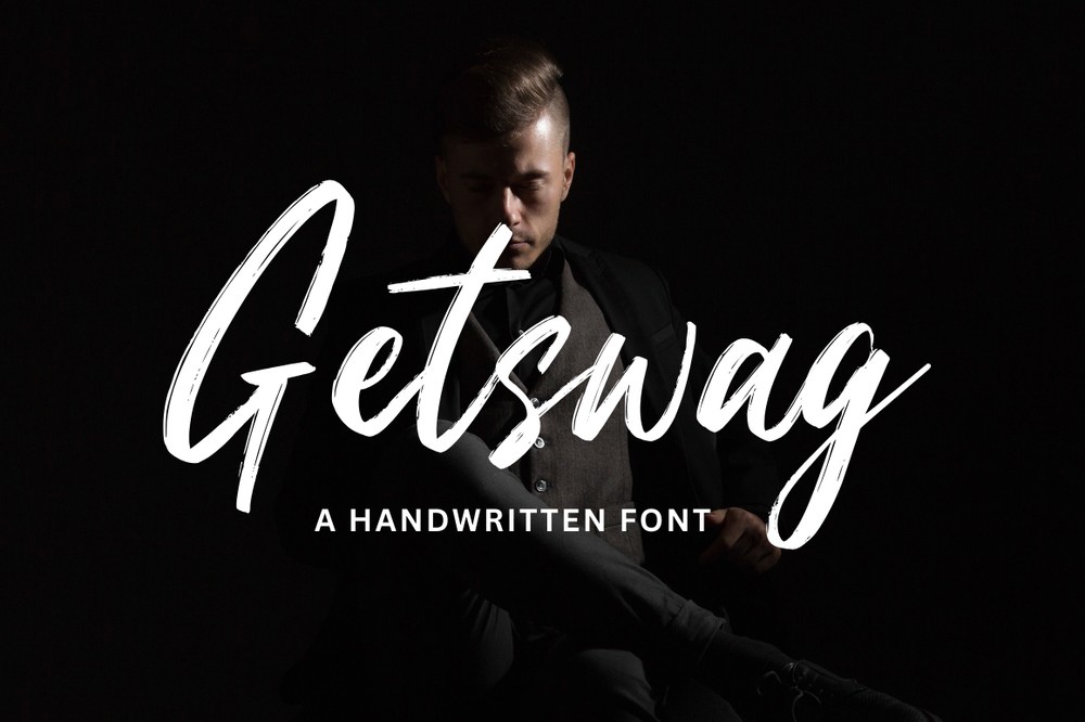 Getswag Regular Font preview