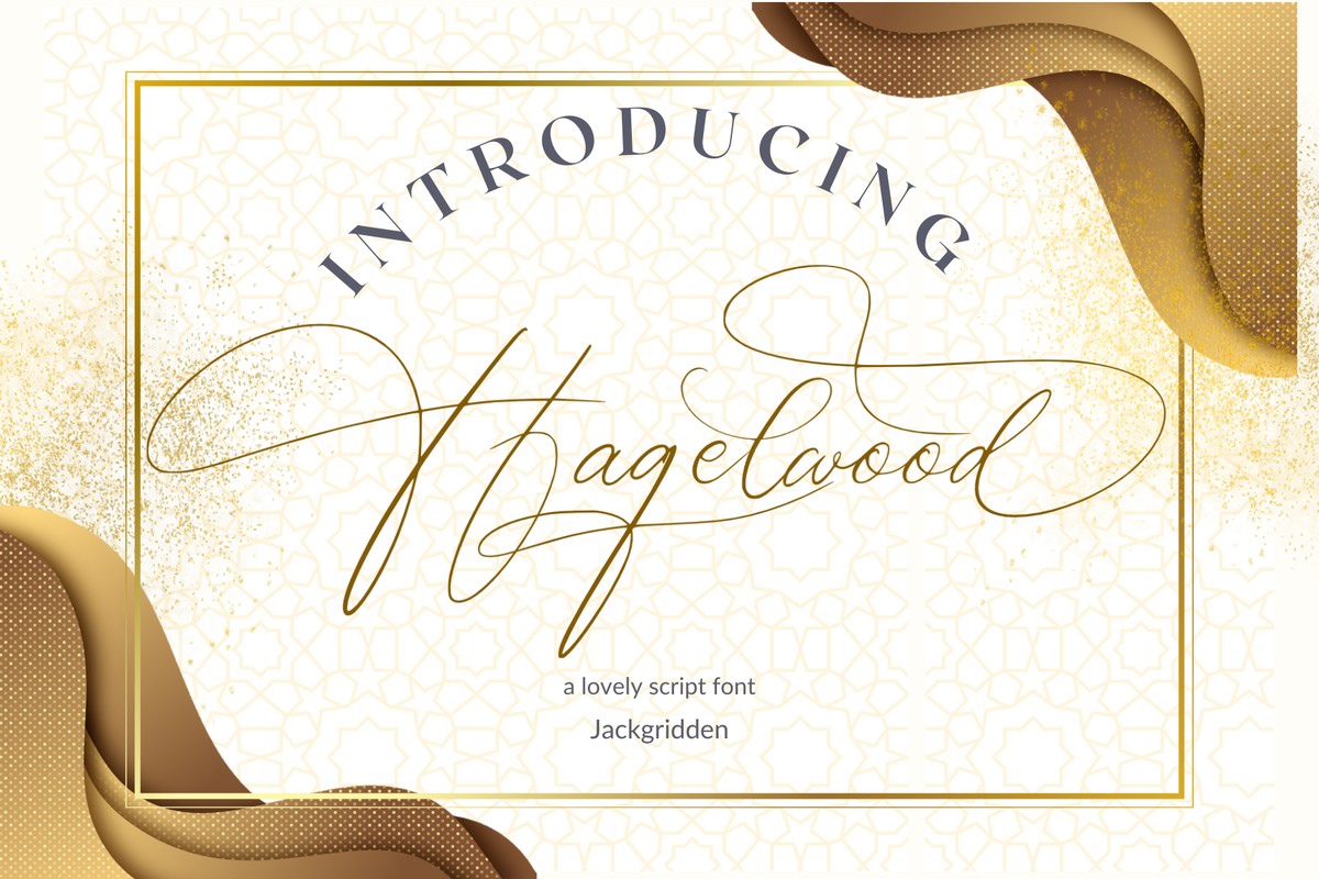 Hagelwood Regular Font preview