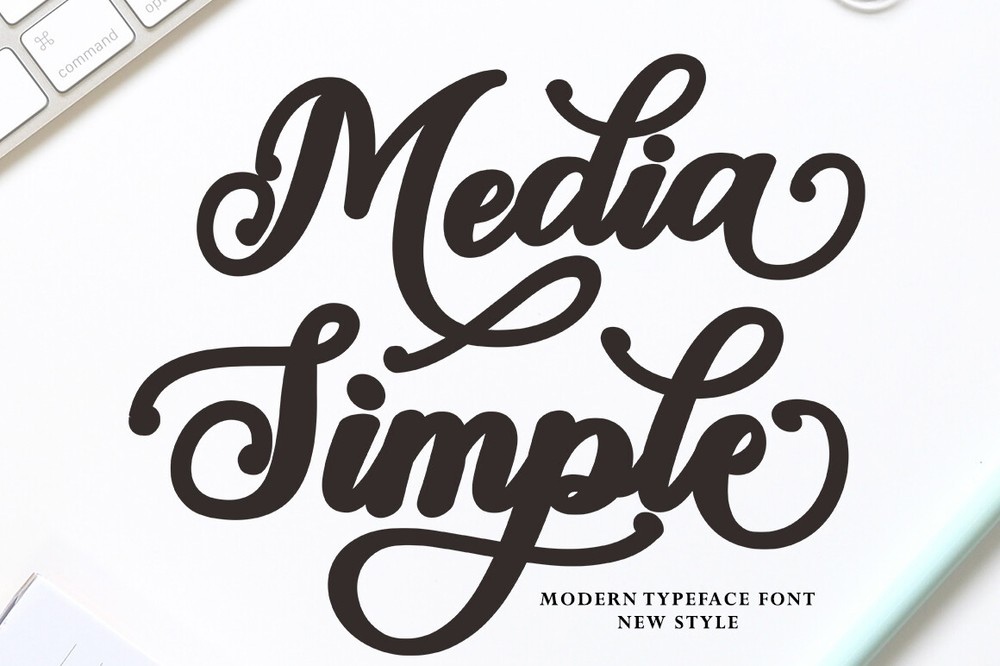 Media Sample Regular Font preview