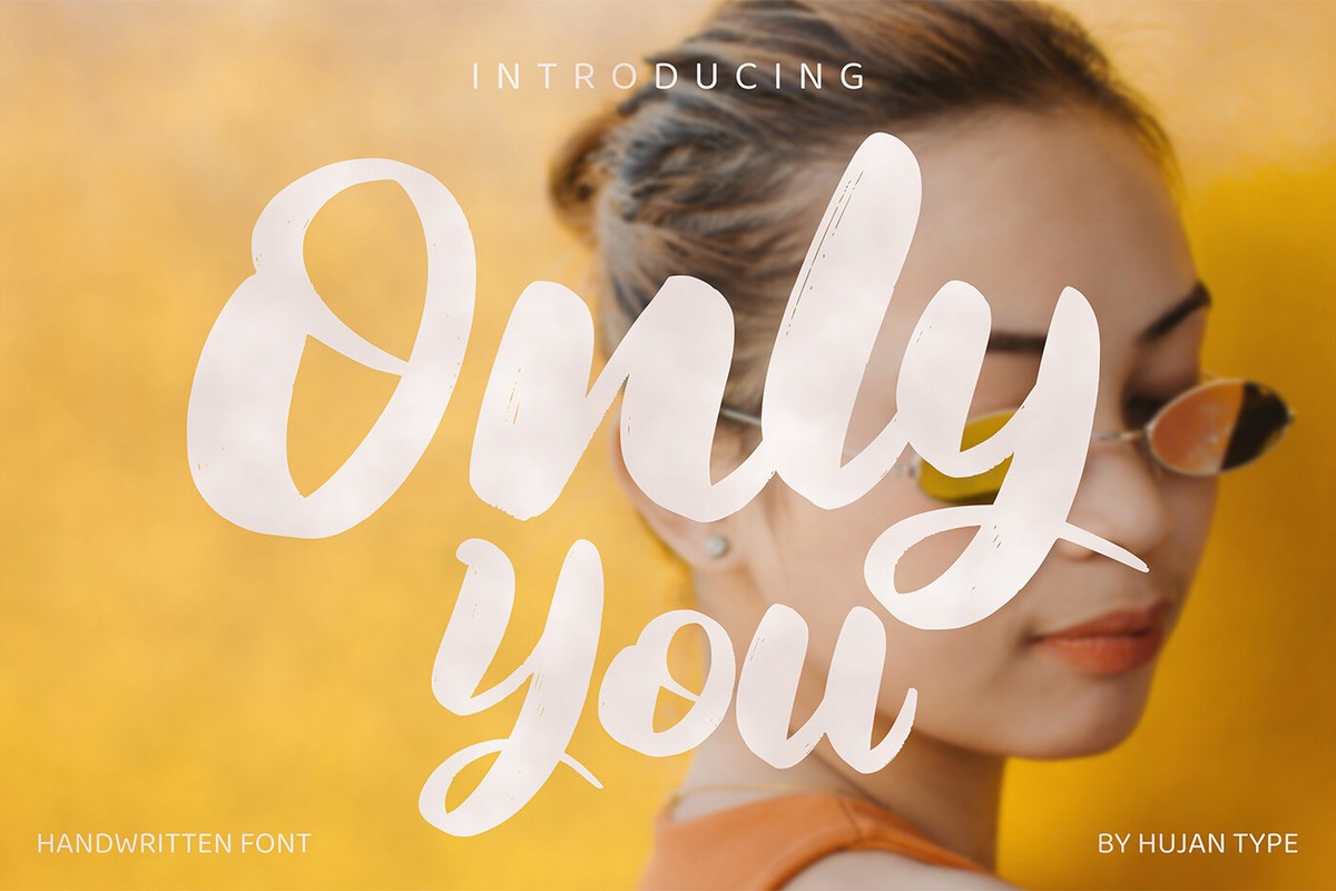 Only You Font preview