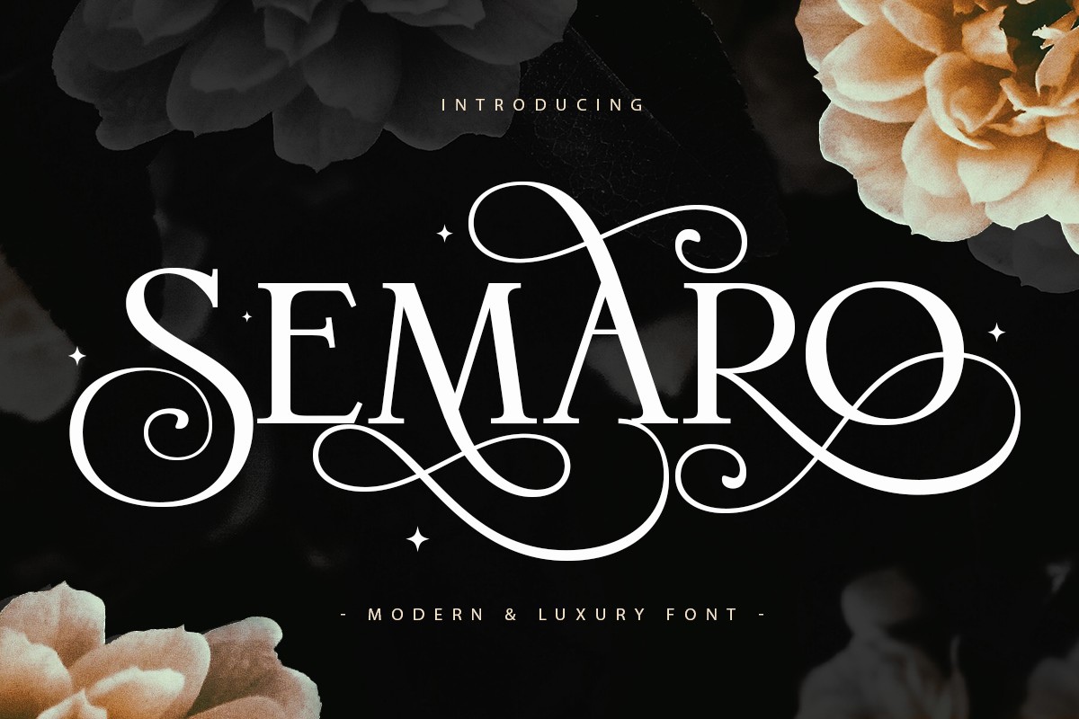 Semaro Font preview