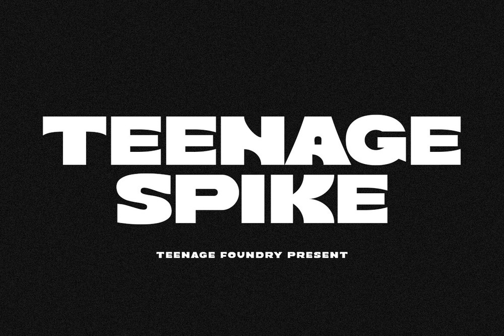 TF Spike Regular Font preview