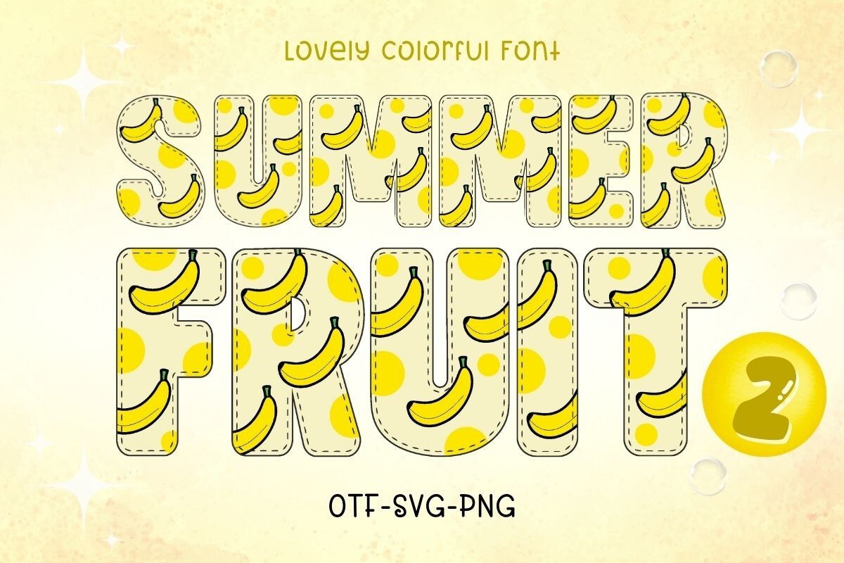 Summer Fruit 2 Regular Font preview