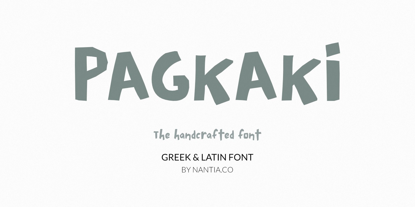 Pagkaki Regular Font preview