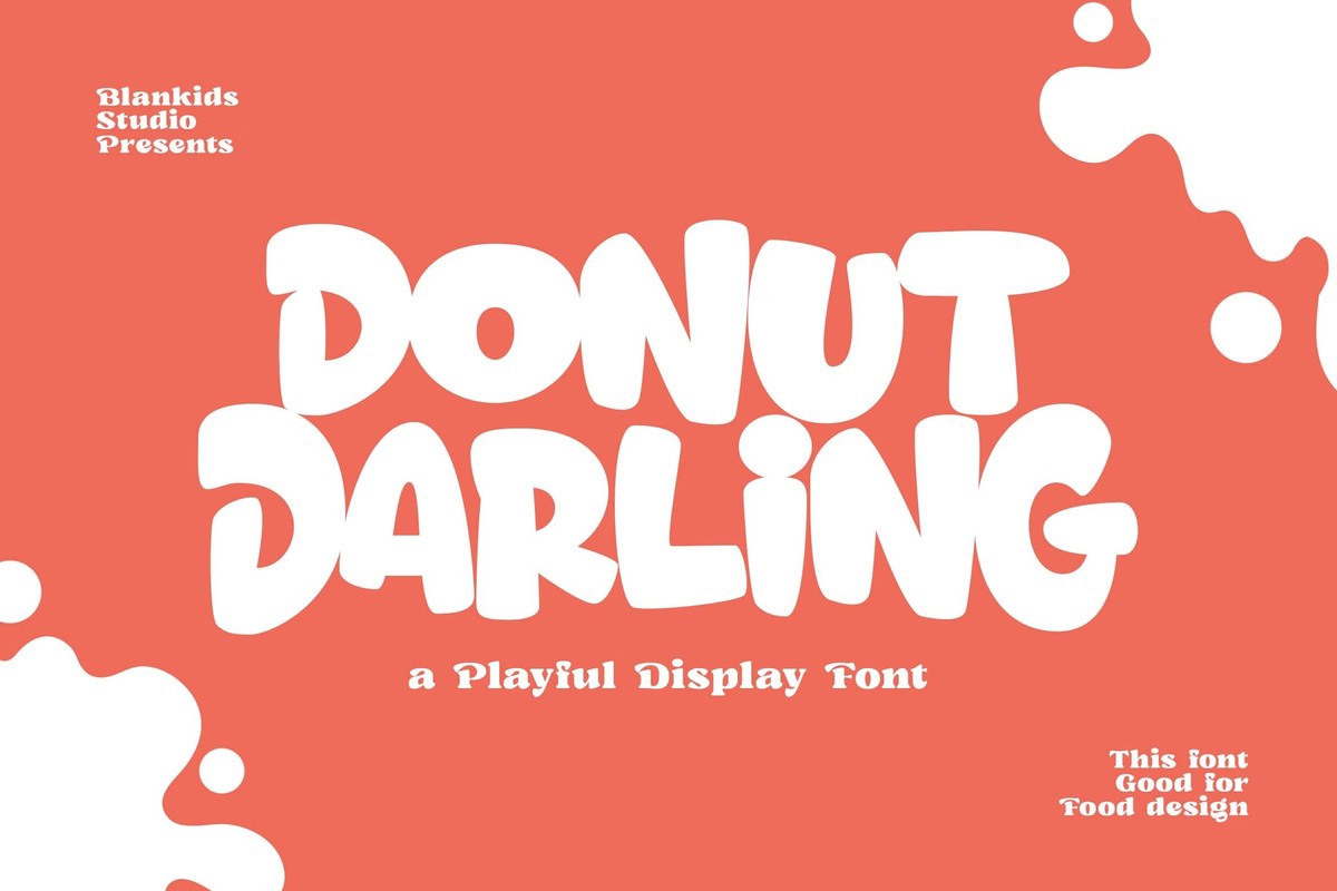 Donut Darling Font preview