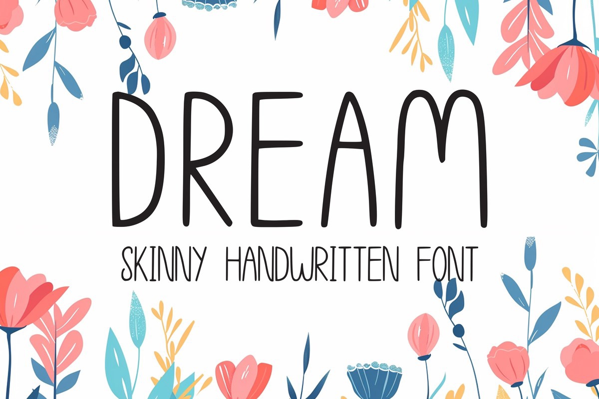 Dream Regular Font preview